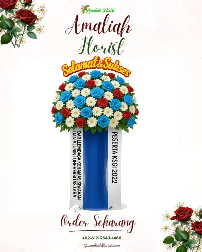 Standing Flower di Pisang Utara